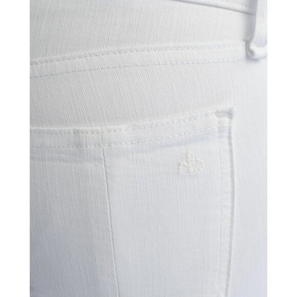 NWT rag & bone Nina High Rise Ankle Skinny Jeans in White Sz. 25 - Picture 7 of 10